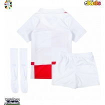 Croatia Replica Home Minikit Euro 2024 Short Sleeve (+ pants)